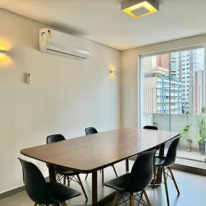 Flat Proximo Av. Paulista Completo C/ Estacionamento E Limpeza São Paulo
